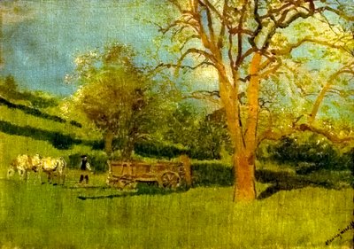 Frühling von Laszlo Mednyanszky